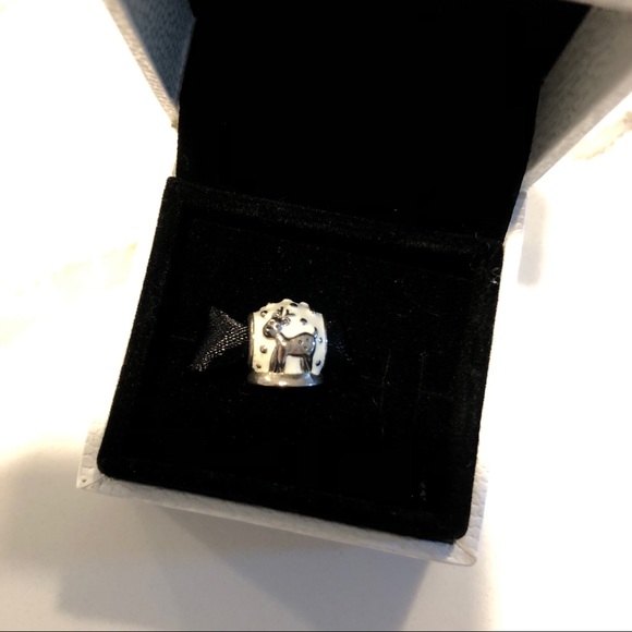 PANDORA REINDEER CHARM - Picture 2 of 5